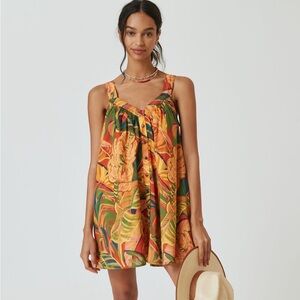 Farm x Anthropologie Tropocal Mini Dress